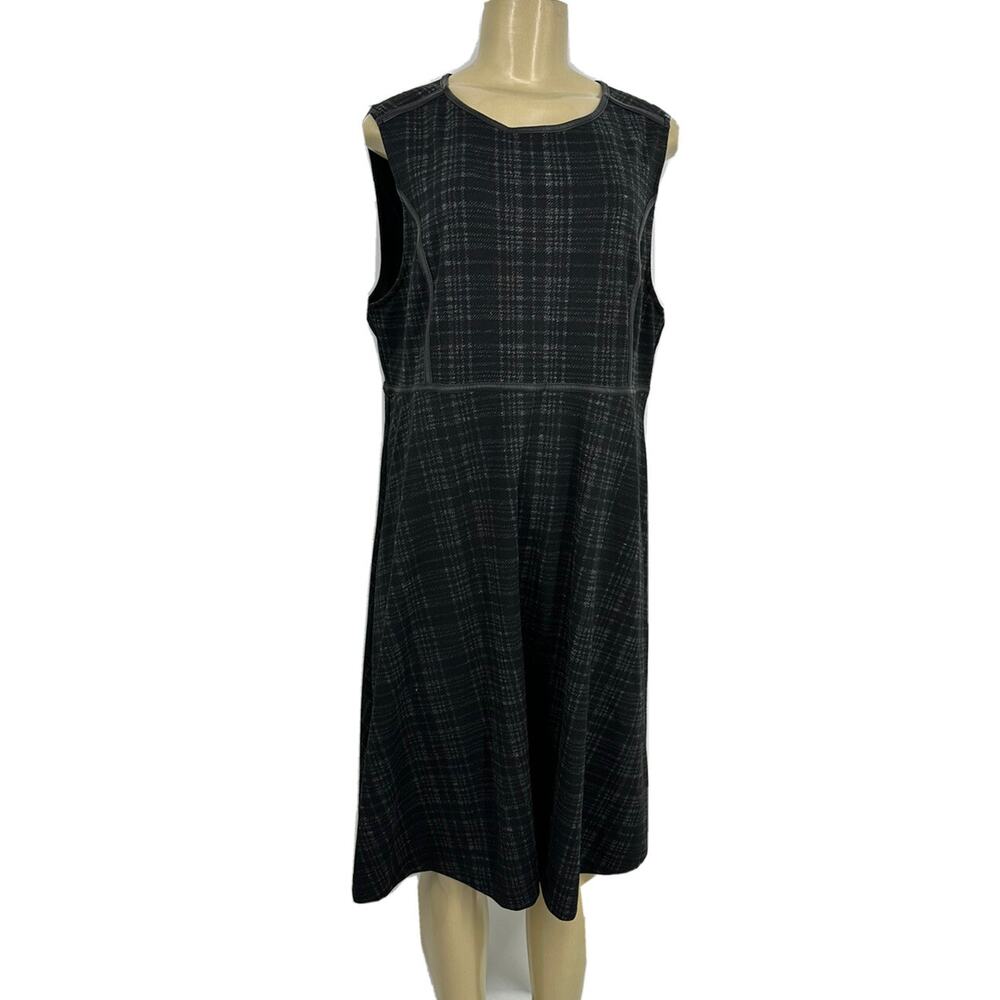 NEW Ann Taylor Loft 14M Maternity Dress Round Neck Sleeveless Lined A-line 5-2